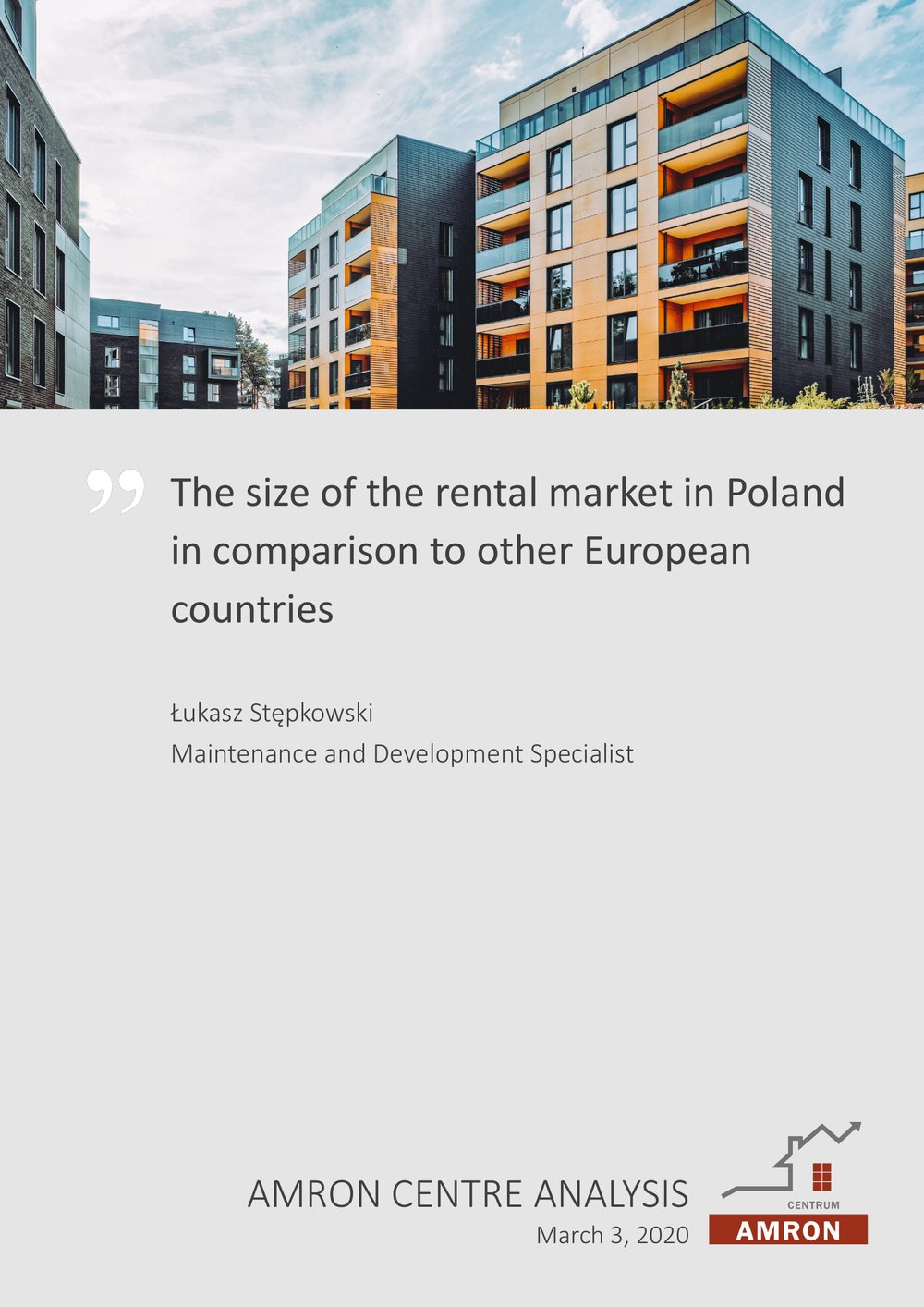 The size of the rent market in Poland