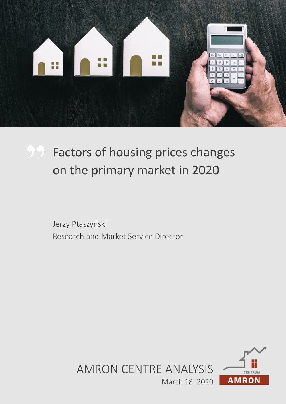 Factors of housing prices changes on the primary market in 2020