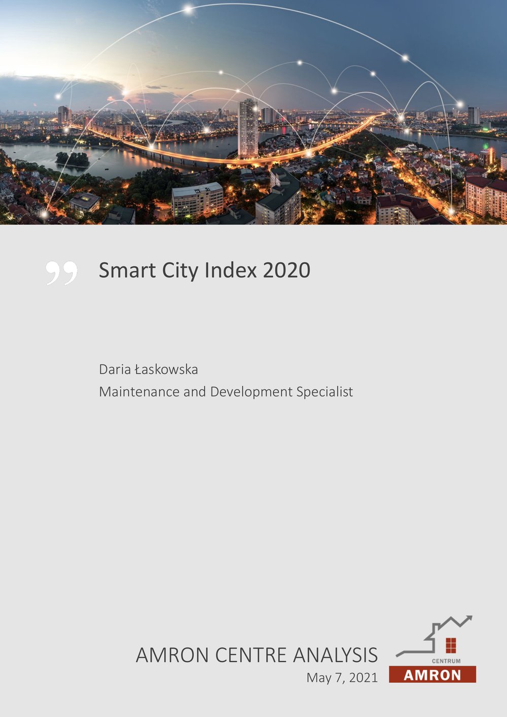 Smart City Index 2020