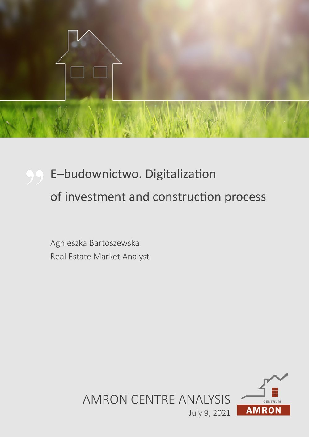 E-construction. Digitalization of investment and construction process