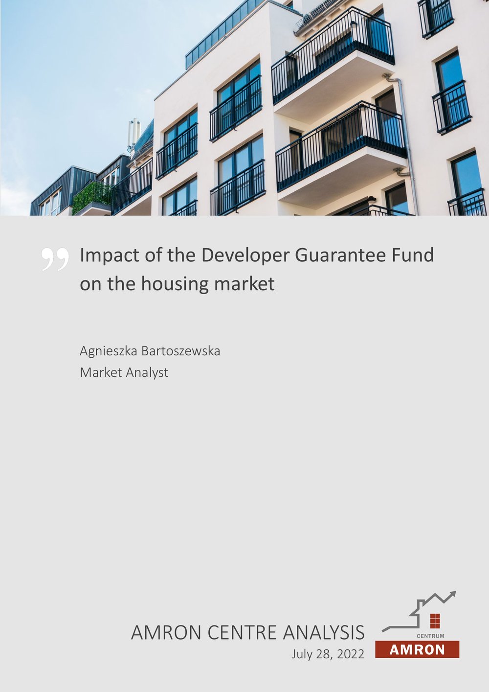 Impact of the Developer Guarantee Fund on the housing market