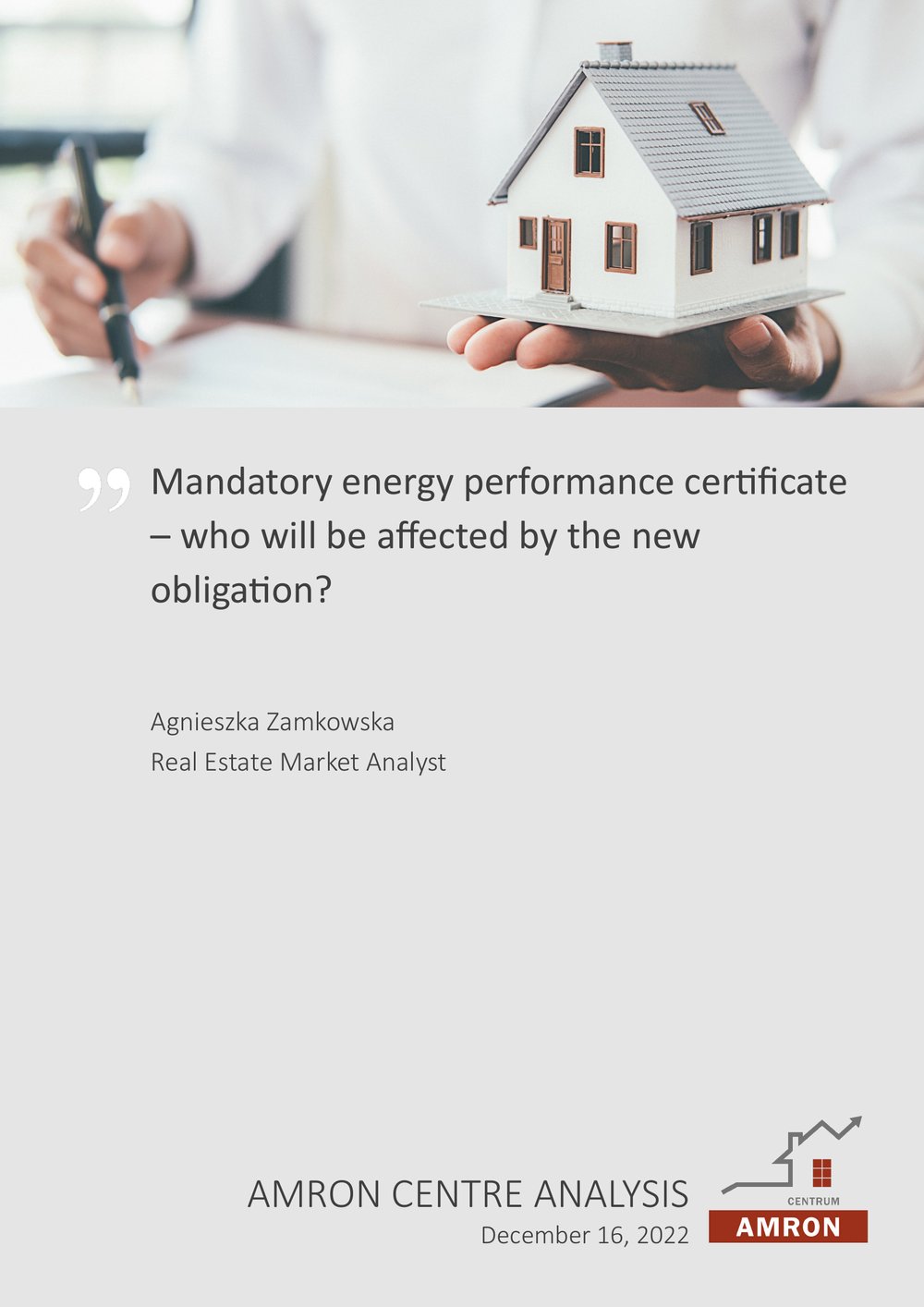 Mandatory energy performance certificate – who will be affected by the new obligation?