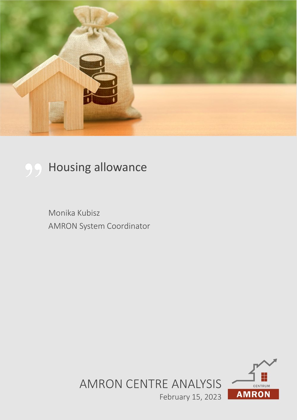 Housing allowance