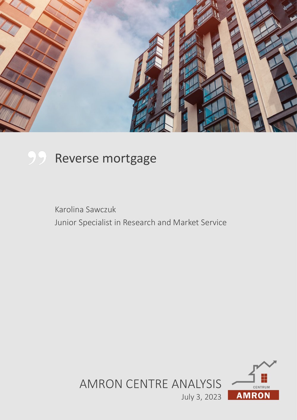 Reverse mortgage