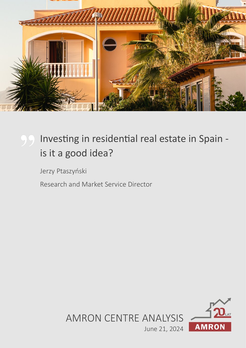 Investing in residential real estate in Spain – is it a good idea?
