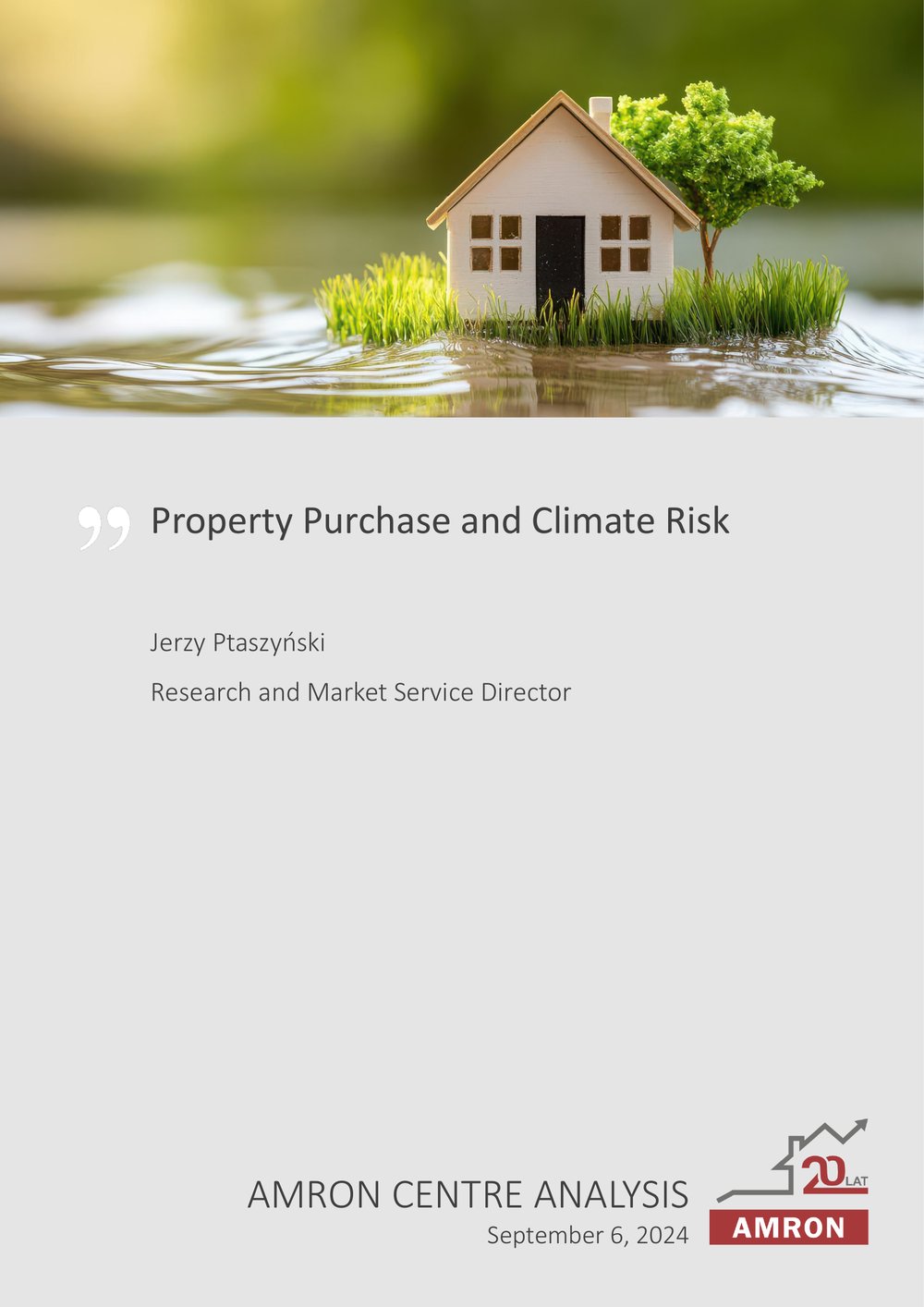 Property purchase and climate risk