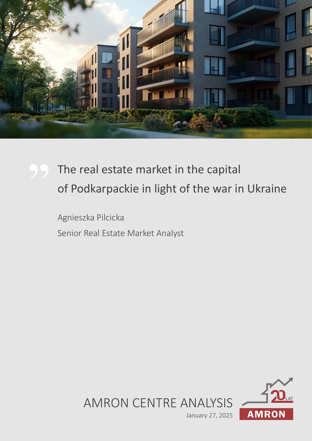 The real estate market in the capital of Podkarpackie in light of the war in Ukraine