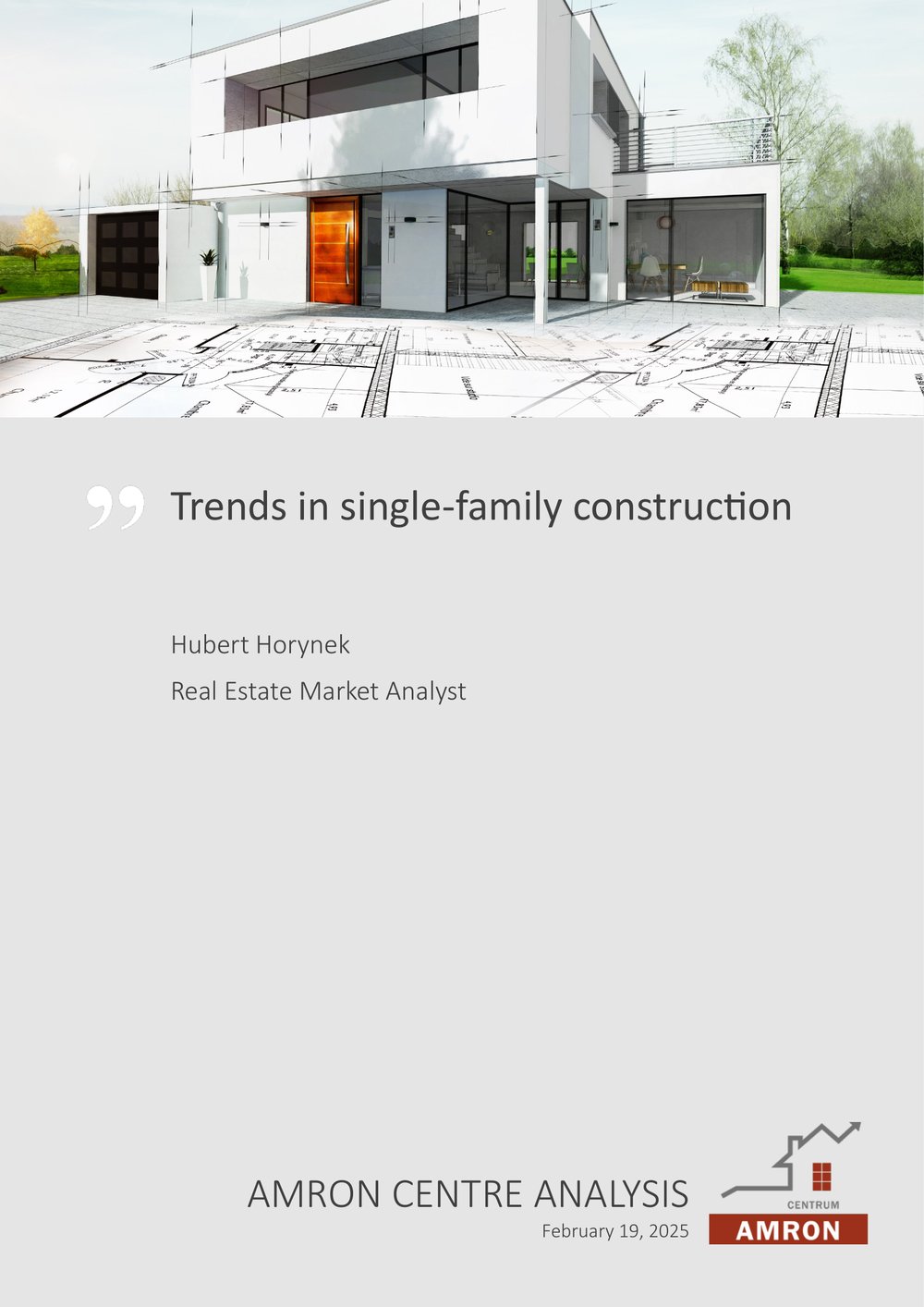 Trends in single-family construction