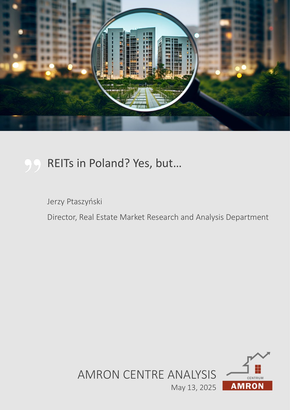 REITs in Poland? Yes, but…