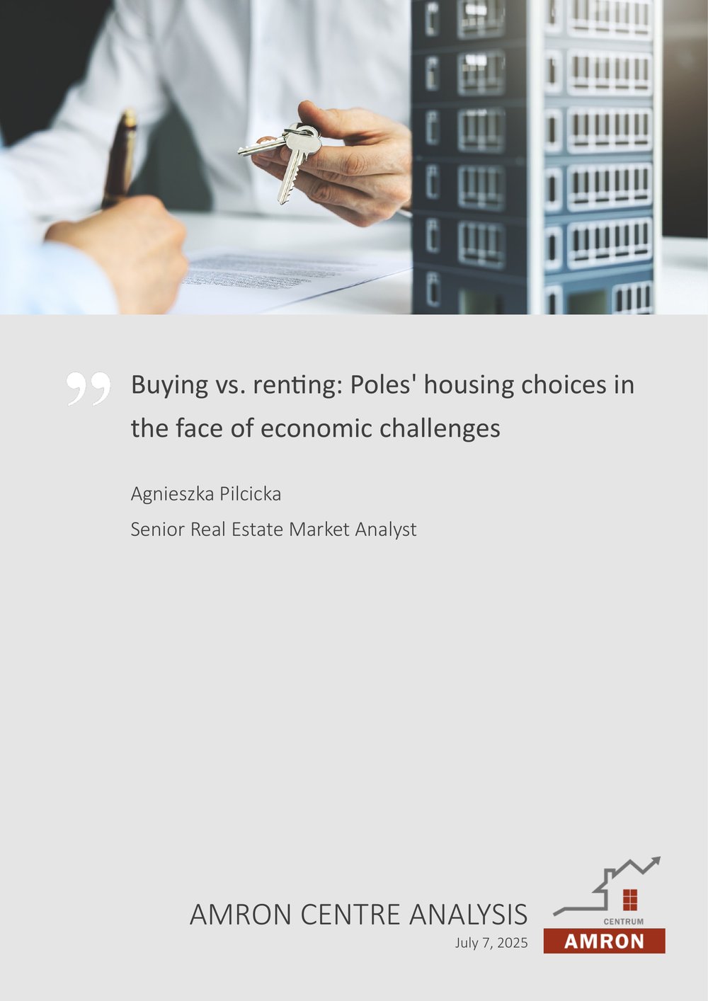 Buying vs. renting: Poles’ housing choices in the face of economic challenges